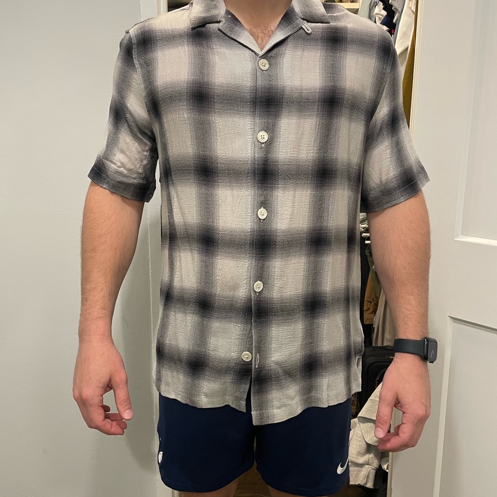 All Saints Quincy SS Shirt - Plaid